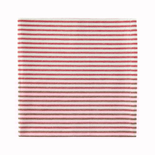 Red Ticking Stripe Napkin | Textiles | Sunday Night Dinner | |