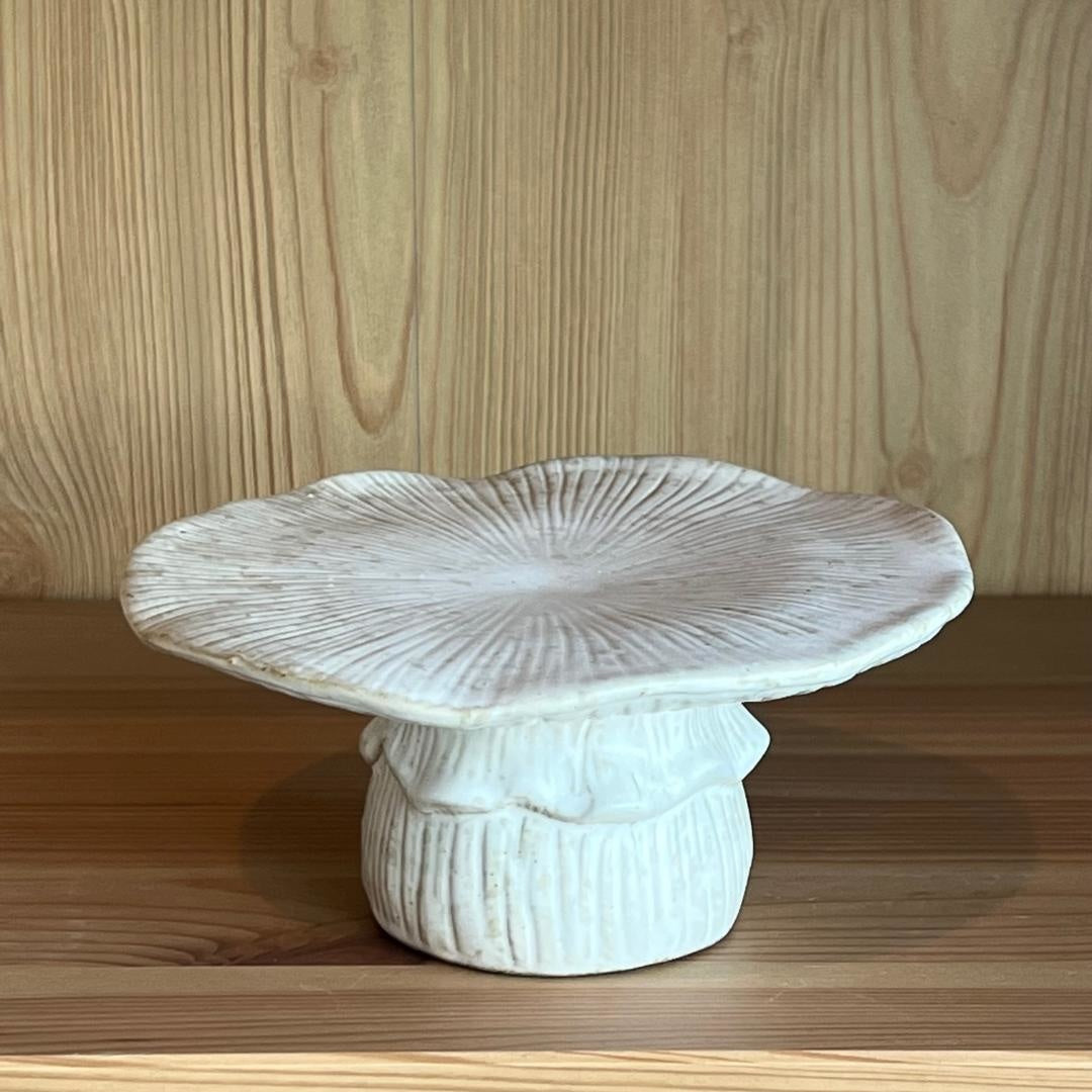 Mushroom Shaped Pedestal-Stoneware | Serveware | Sunday Night Dinner | |