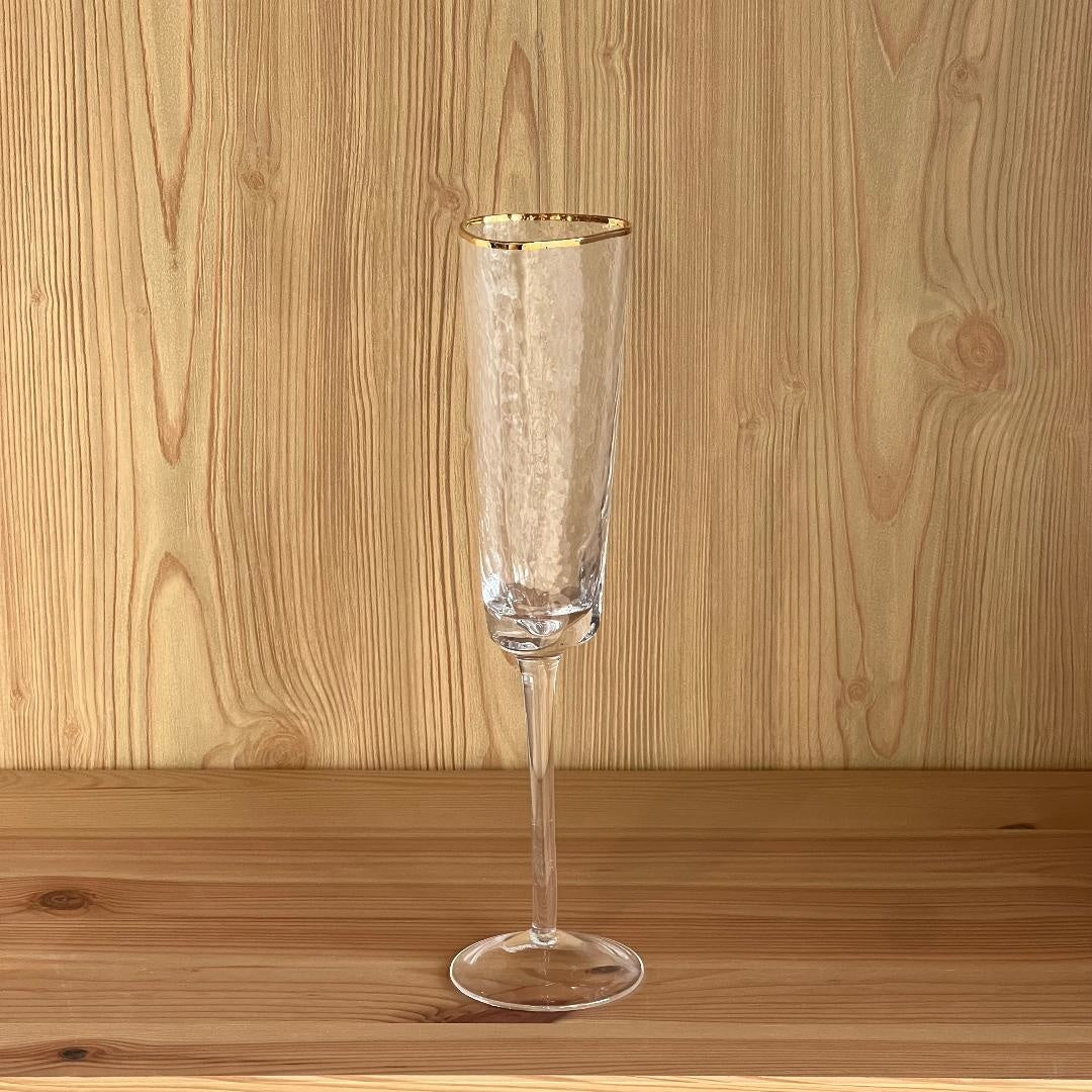 Aperitivo Triangular Glass w/ Gold Rim Champagne Flute | Bar | Sunday Night Dinner | |