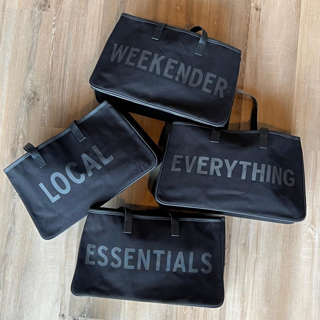 Black Canvas Tote - | Giftables | Sunday Night Dinner | |