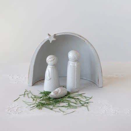 Stoneware Nativity Set of 4 | Holiday | Sunday Night Dinner | |