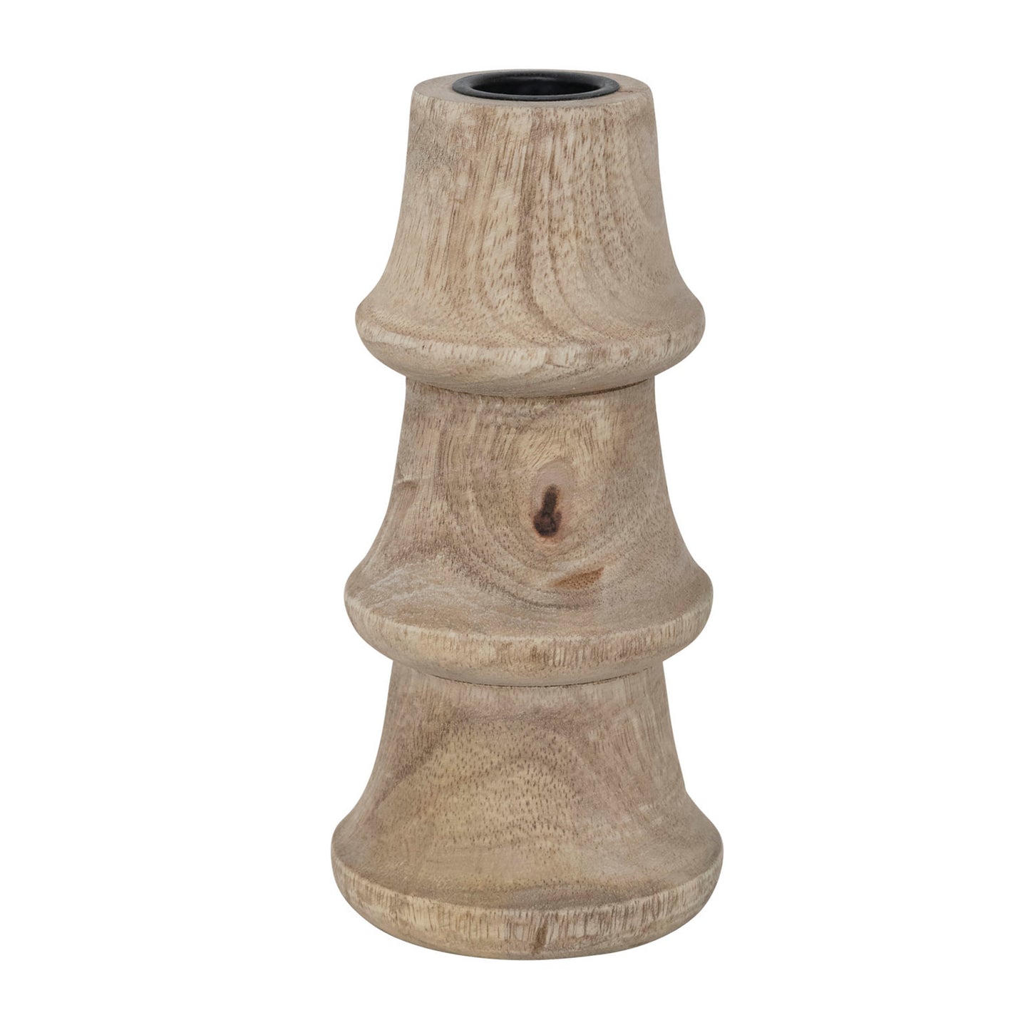 Hand-Carved Mango Wood Taper Holder | Candle Holders | Sunday Night Dinner | |