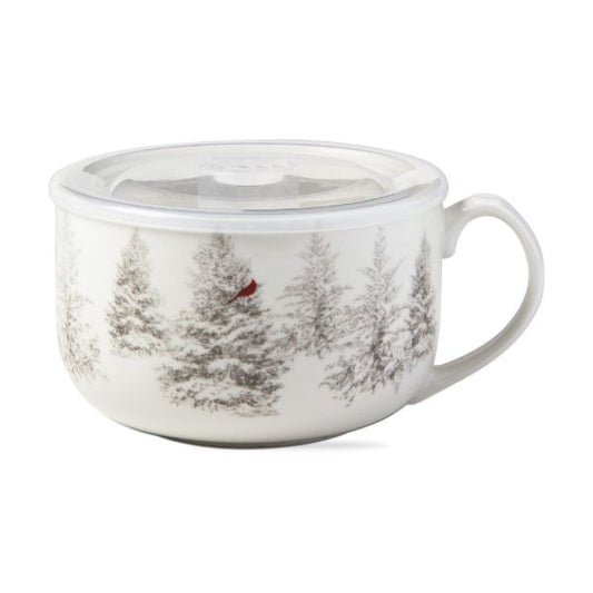 Winter Sketch Soup Mug