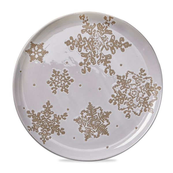 Falling Snow Platter