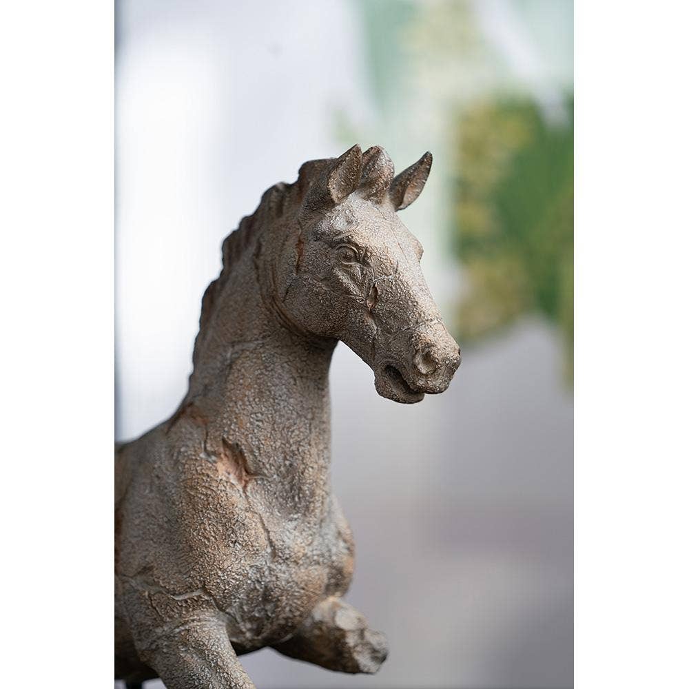 Horse Statue On Stand