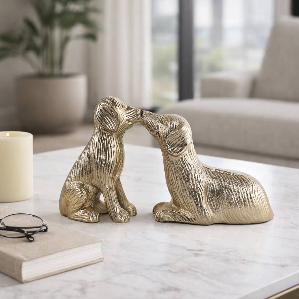 Cute Kissing Dogs