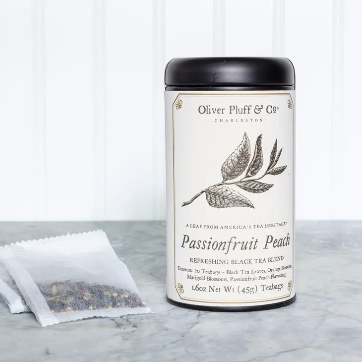 Oliver Pluff & Co Teabags in Tin