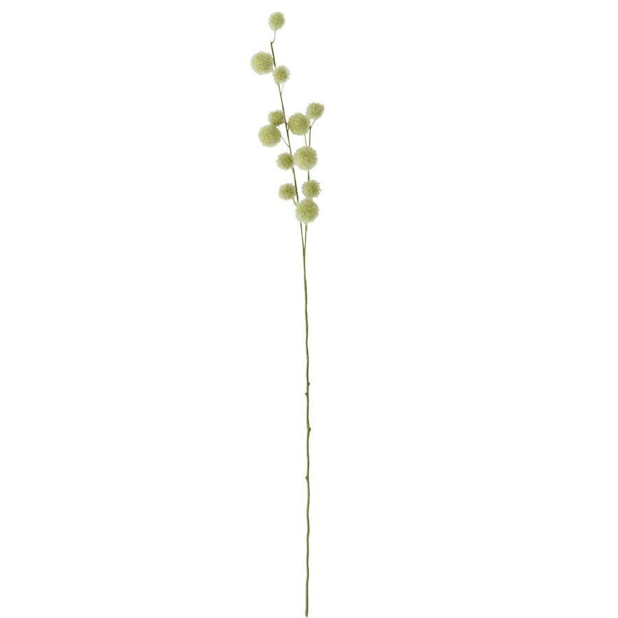 32" Light Green Flocked Ball Stem | Floral | Sunday Night Dinner |  | 