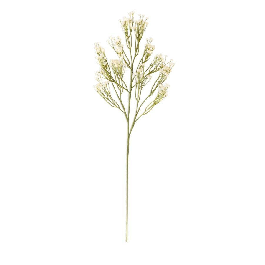 25" Cream Real Touch Babys Breath Spray | Floral | Sunday Night Dinner |  | 