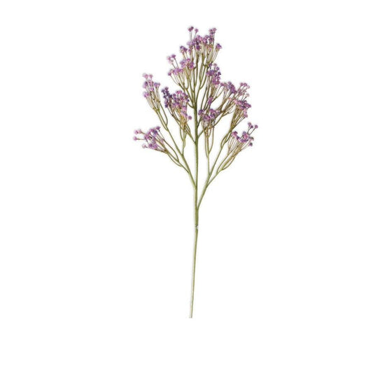 25" Purple Real Touch Babys Breath Spray | Floral | Sunday Night Dinner |  | 