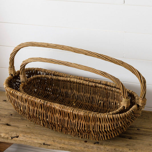 Oval Wicker Baskets