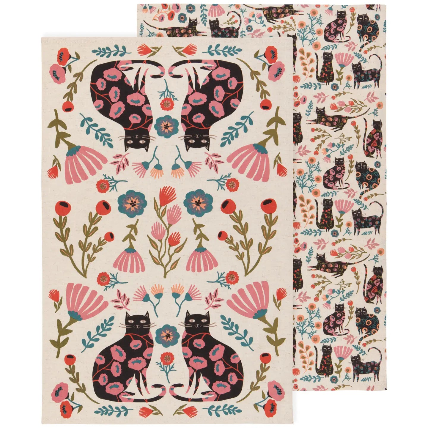 Catbloom dishtowel