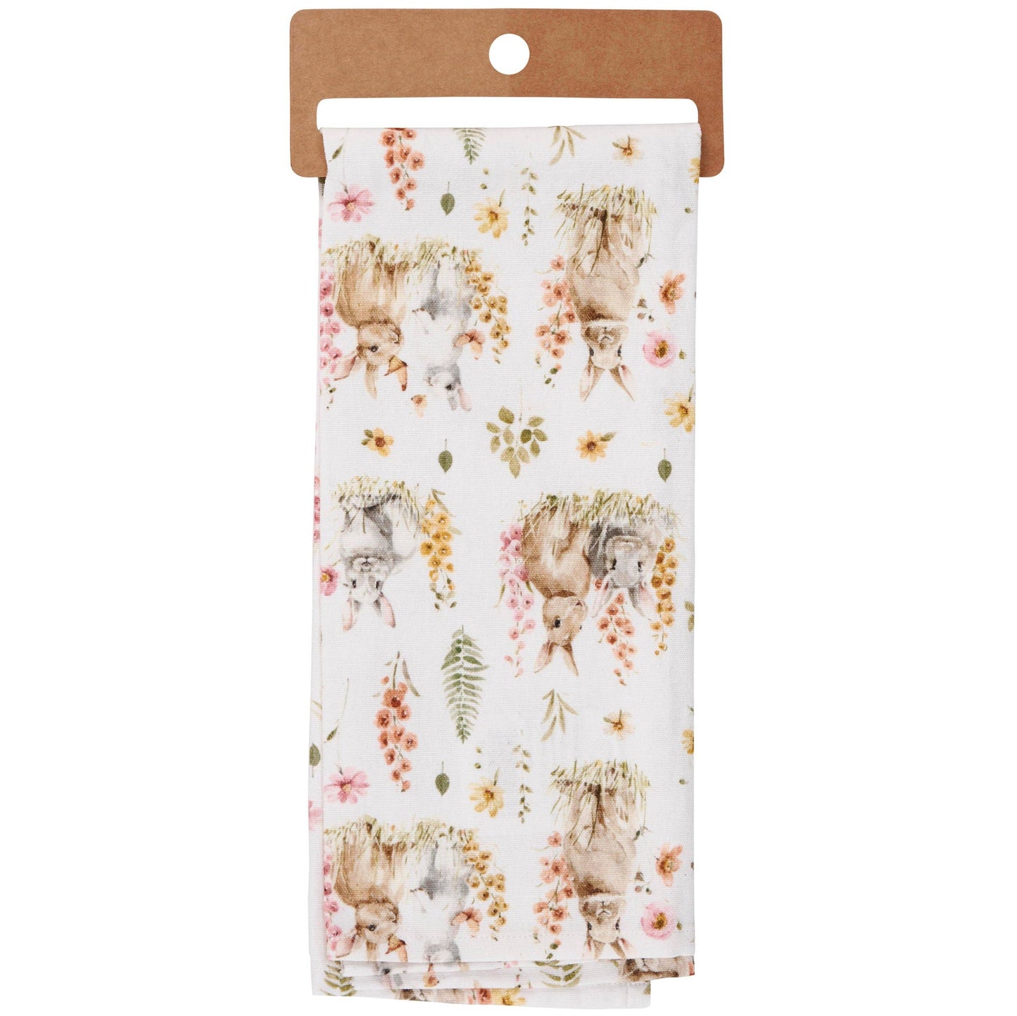 Flower Bunny Kitchen Towel