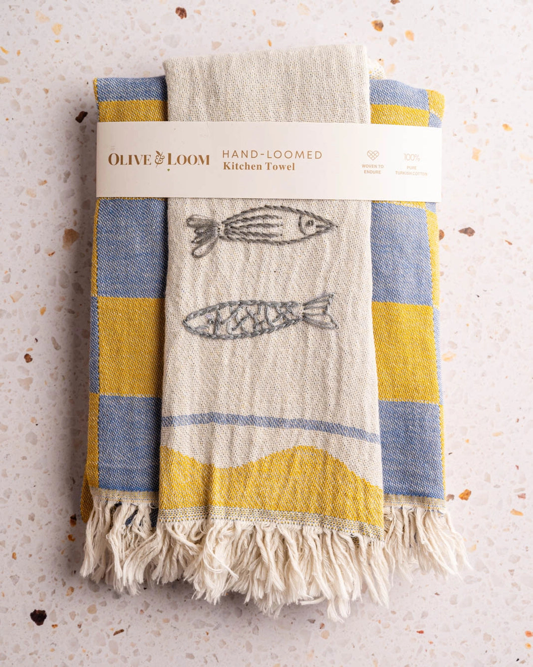 Hand Stitched Kitchen Towels