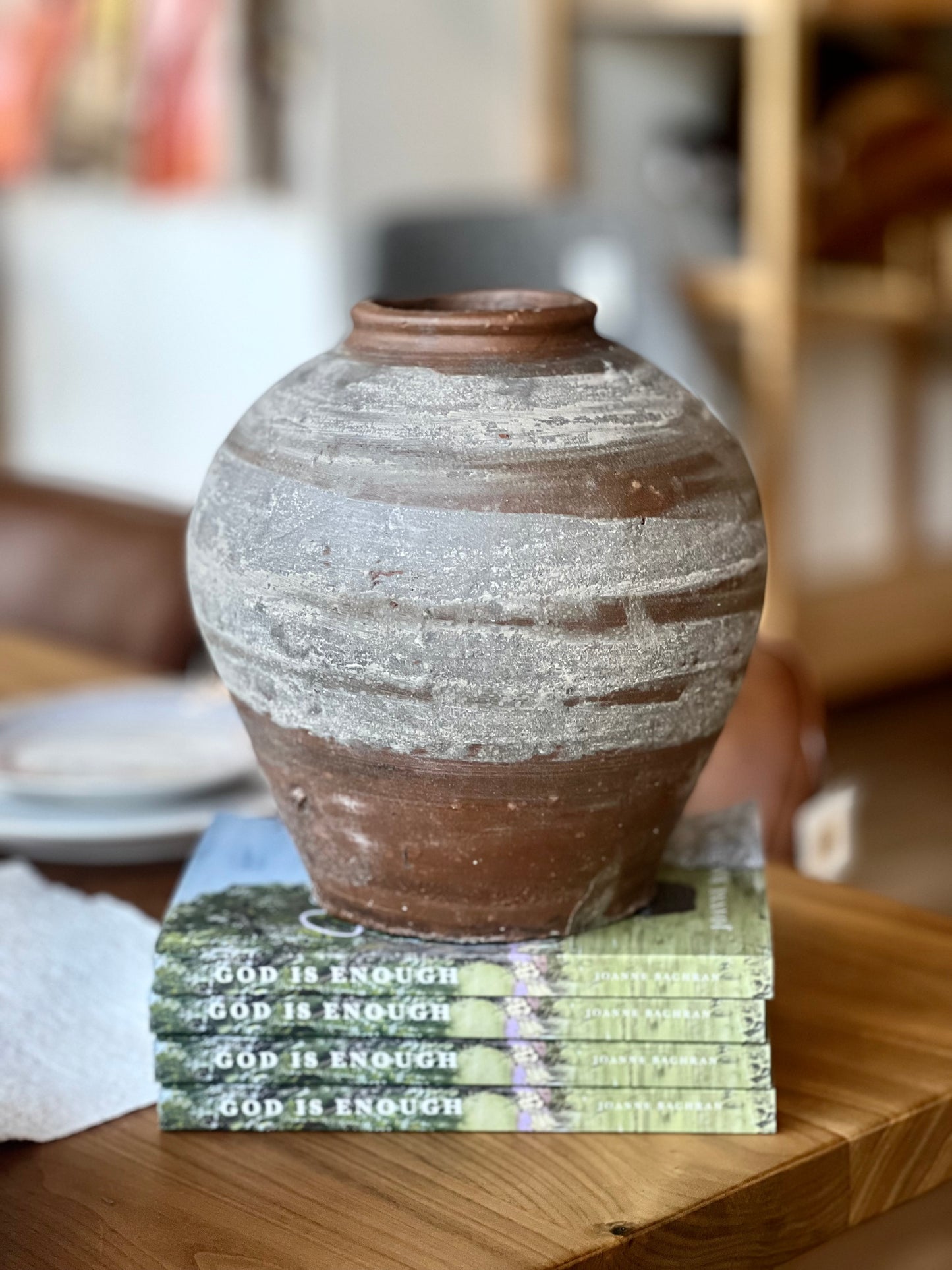 Wabi Sabi Terracotta Vase