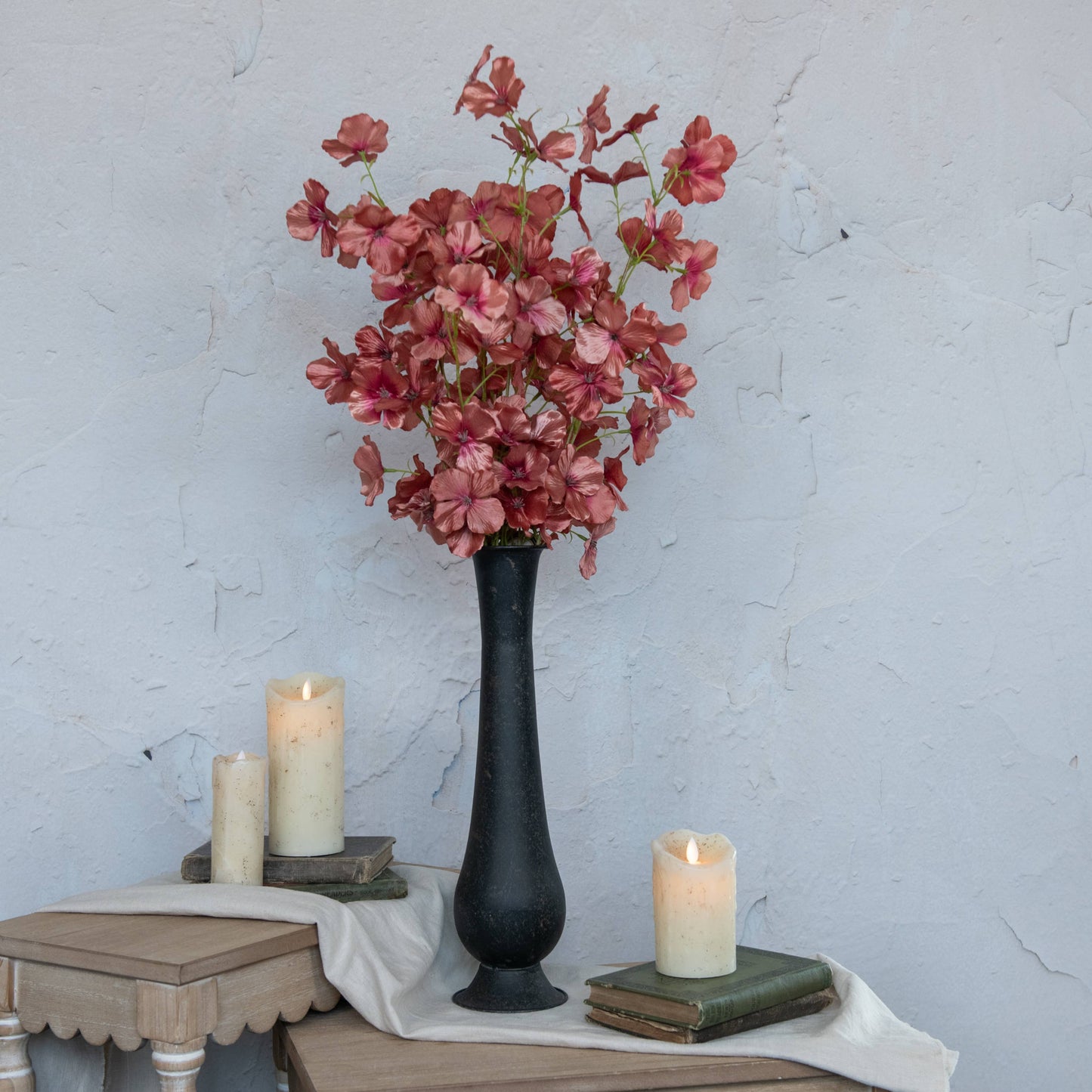 40" MAUVE APPLE BLOSSOM SPRAY