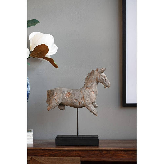 Horse Statue On Stand