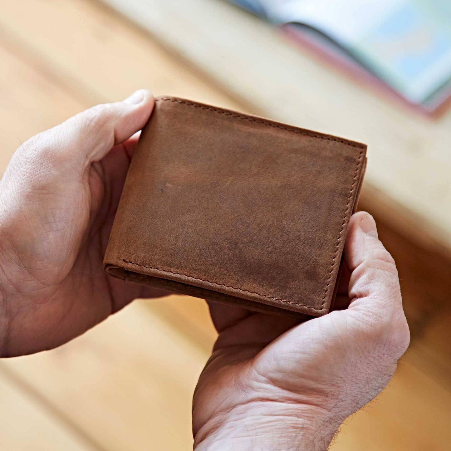 Handmade Buffalo Leather Wallet