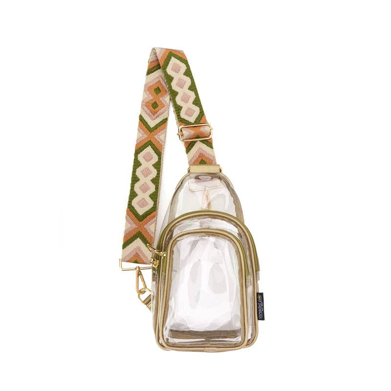 Clear Riley Sling Bag