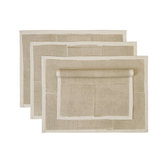 SPRUCE Placemat Hand Block Printed Cotton