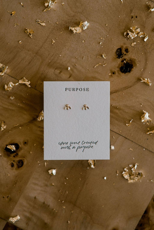 Purpose Earring Studs