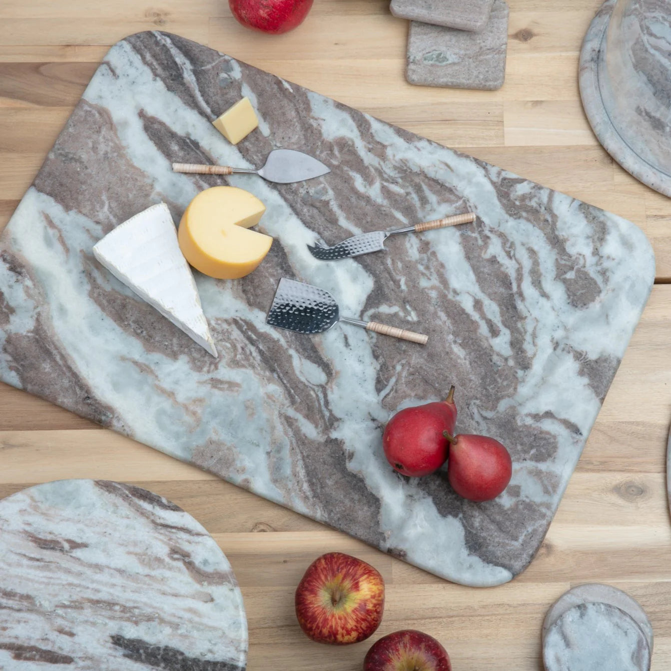 Waterfall Marble Pastry Slab