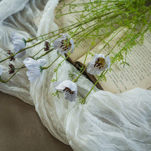 DUSTY BLUE WILDFLOWER SPRAY