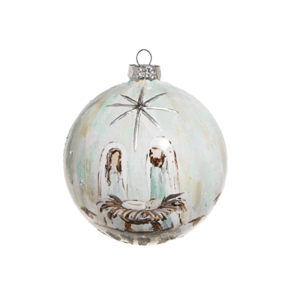 Holy Family Ball Ornament