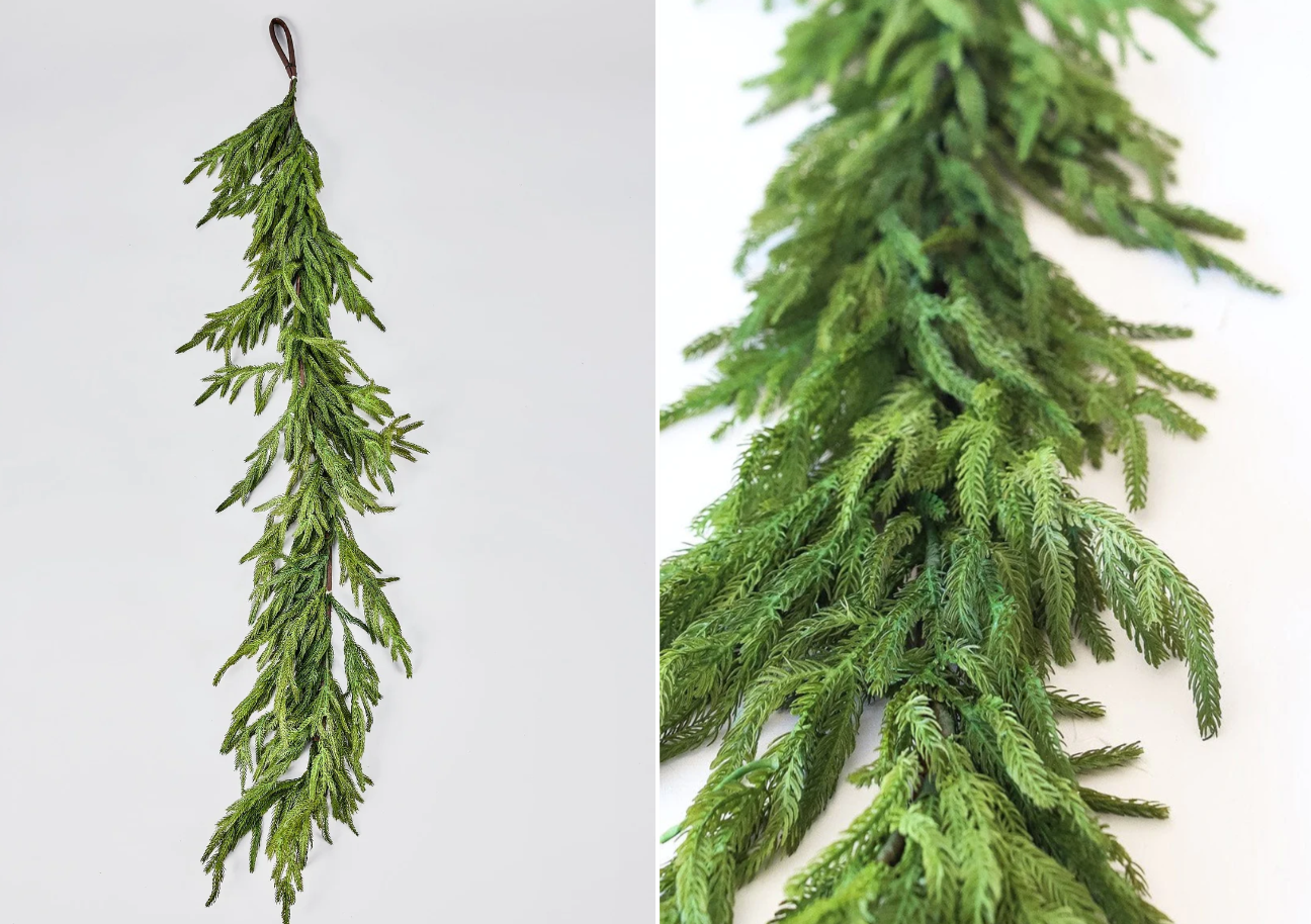 NATURAL TOUCH NORFOLK PINE GARLAND