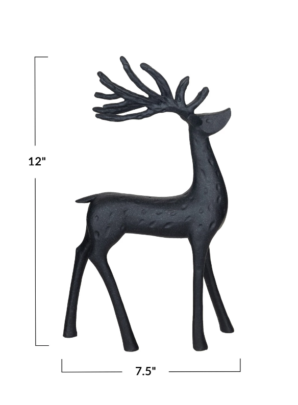 Elegant Textured Reindeer