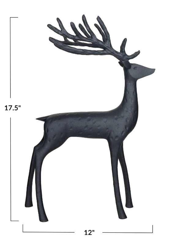 Elegant Textured Reindeer