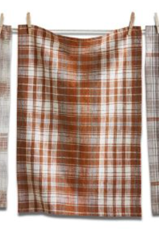 Autumn Plaid Dishtowel