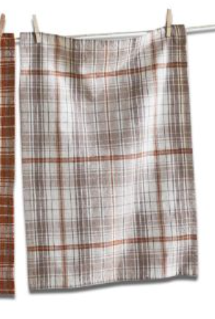 Autumn Plaid Dishtowel