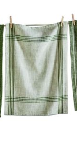 Canyon Olive Dishtowel