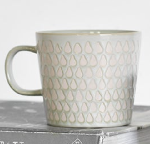 Stoneware Pattern Mugs