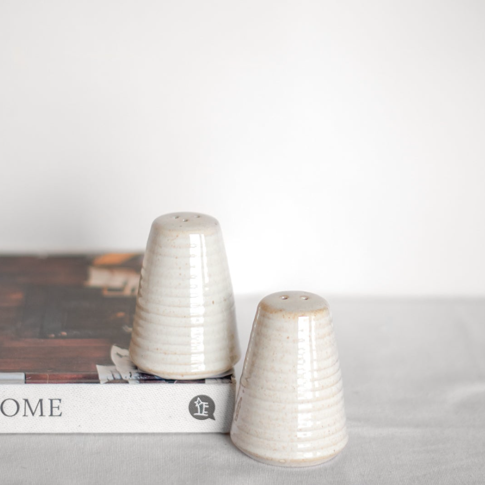 Striped Salt + Pepper Shaker