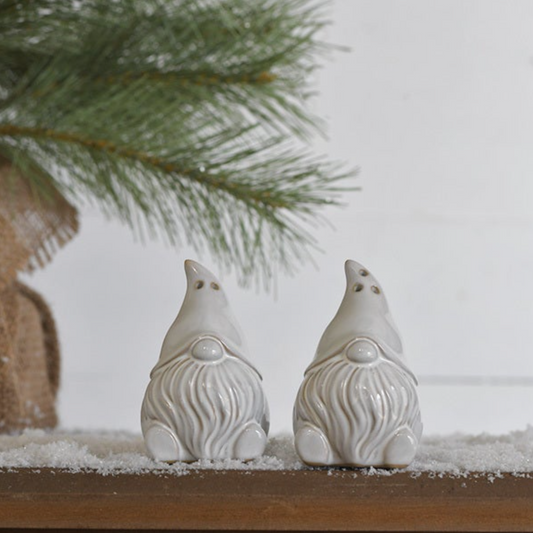 Gnomes Salt + Pepper Shakers