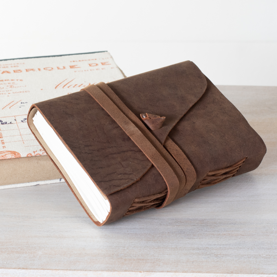 Hand Tied Soft Leather Journal