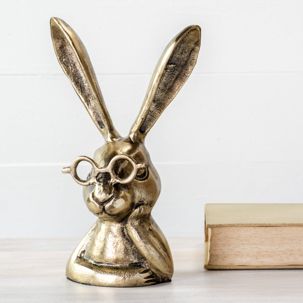 Gold Eyeglasses Bunny