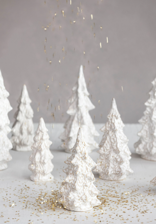 Textured Stoneware Tree