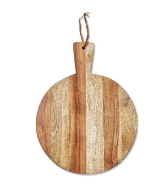 Two Tone Round Serving Board