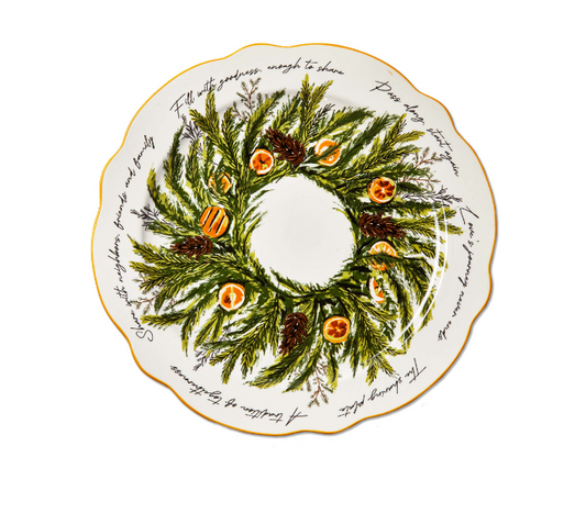 Citrus Grove Giving Plate