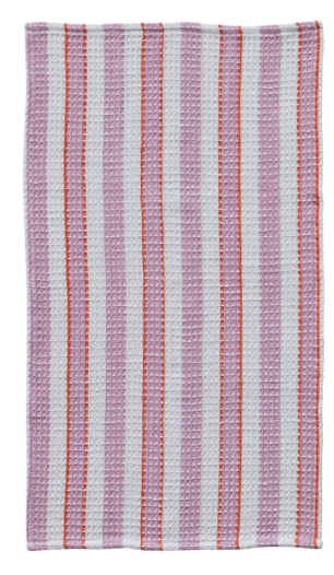Stripe Waffle Weave Tea Towel