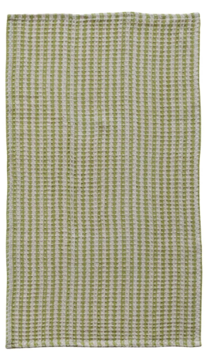 Stripe Waffle Weave Tea Towel