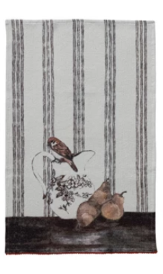 Bird on Dish Tea Towel