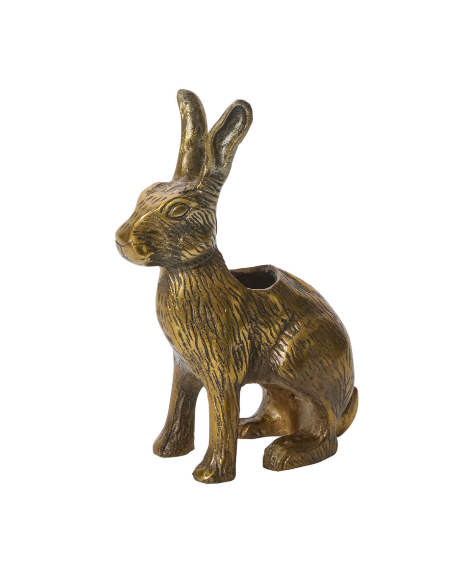 Golden Hare Vase