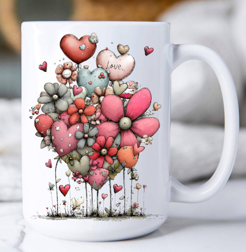 Heart Coffee Mugs