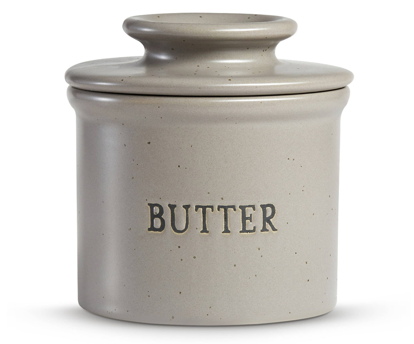 French Butter Keeper Dish, Ceramic