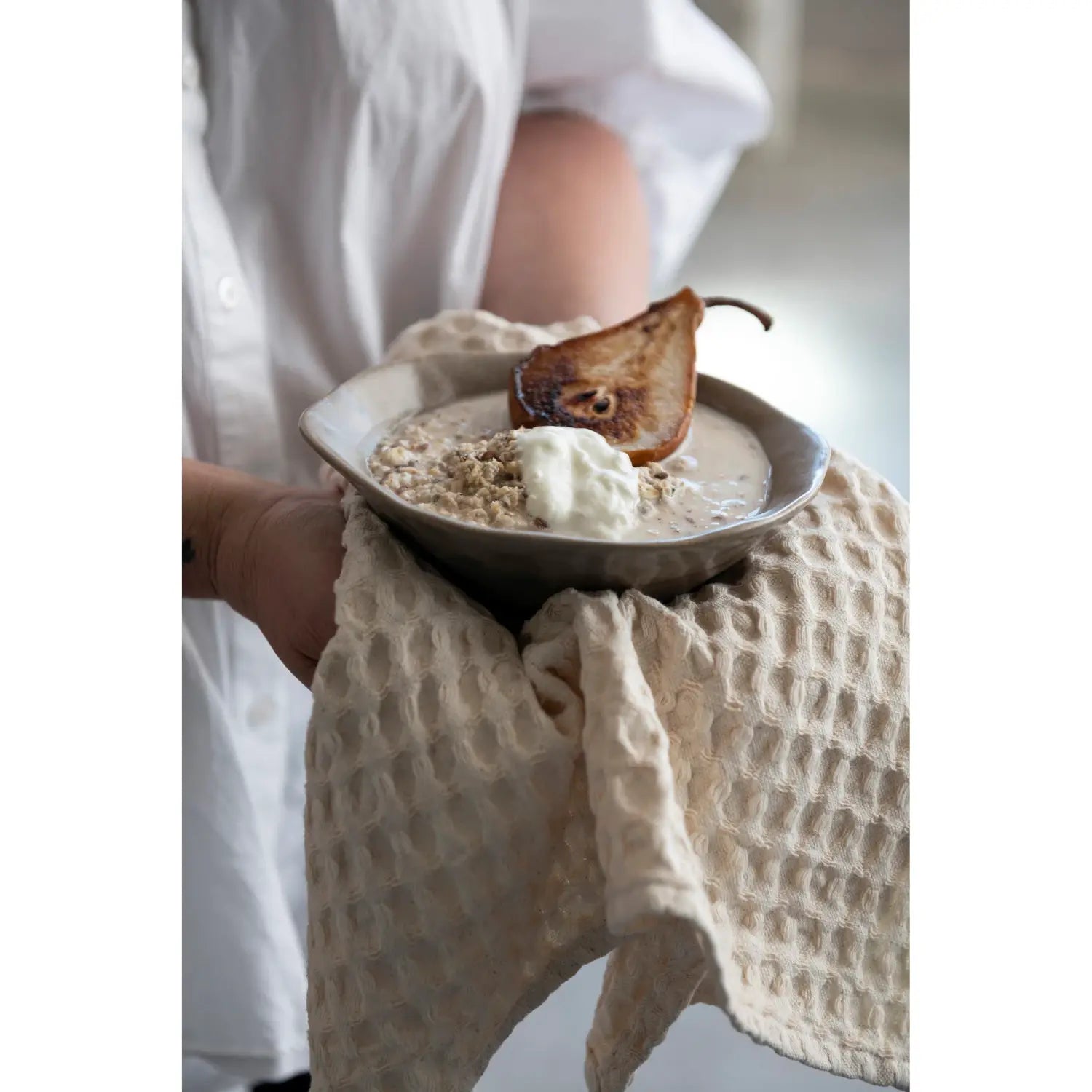 Stonewashed Cotton Waffle Weave Dish Cloths | Set of 3  | Textiles | Sunday Night Dinner |  | 