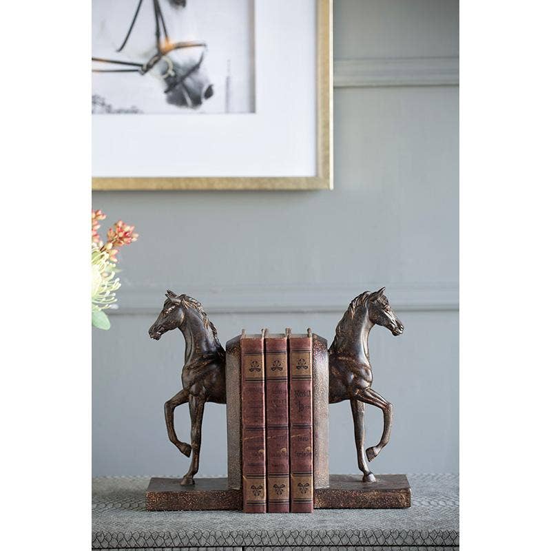 Trotting Horse Bookends